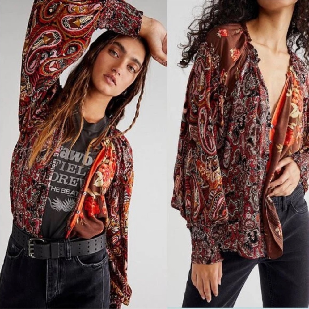 Free People Gemini Blouse - Picture 2 of 6